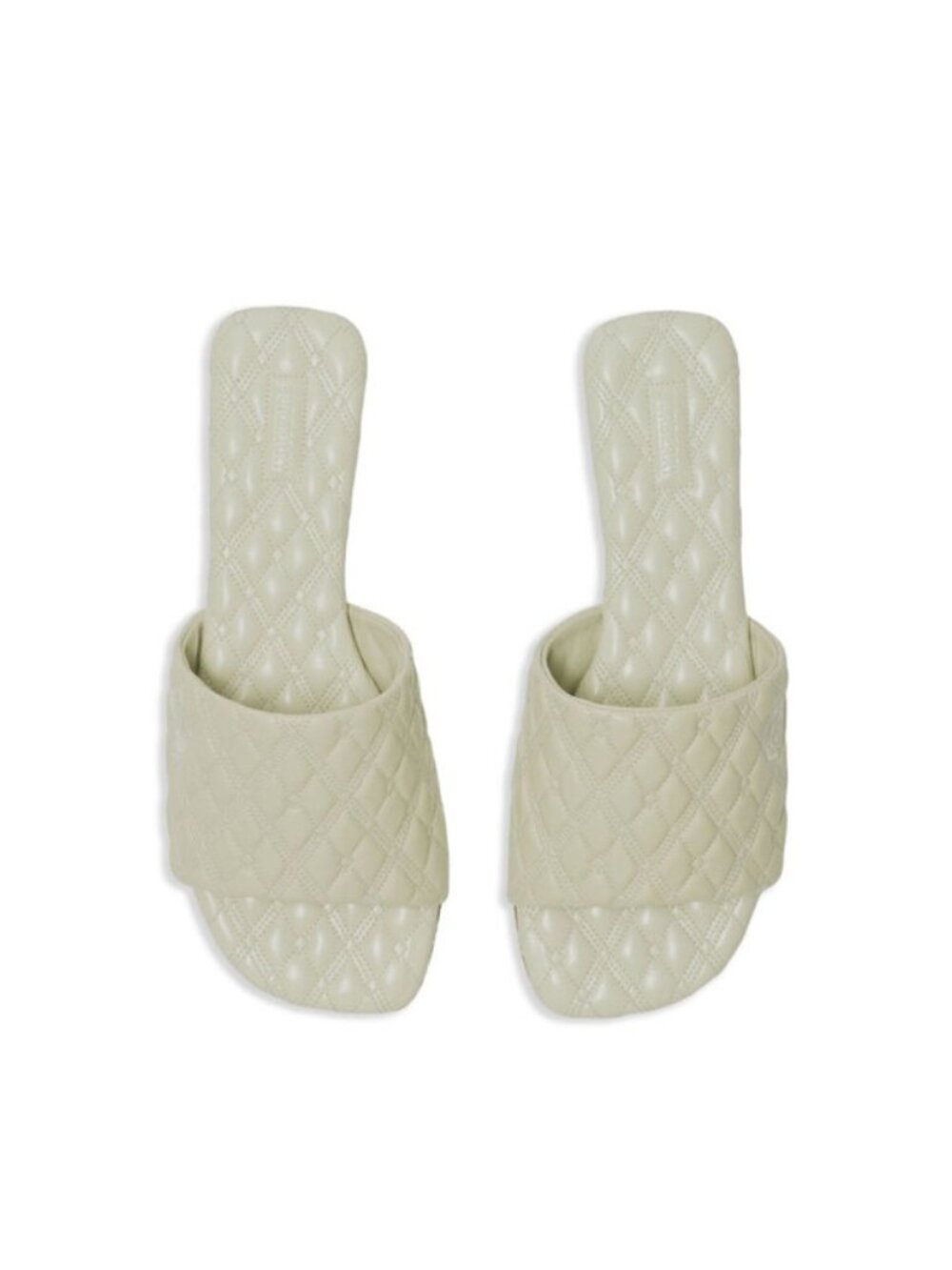 Burberry Logo Embossed Quilted Leather Sandals size 39 (9 US)